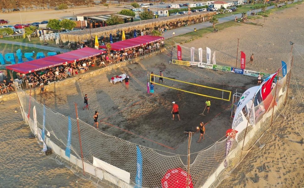 Gazipaşa'da plaj voleybolu heyecanı başlıyor