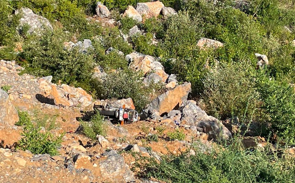 Alanya'da motosiklet uçuruma yuvarlandı: 1 ölü 1 yaralı