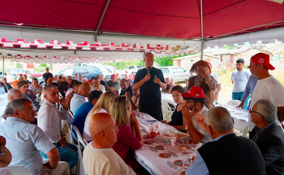 Alanya'nın yaylalarını 3 gün boyunca Başkan Özçelik gezdi