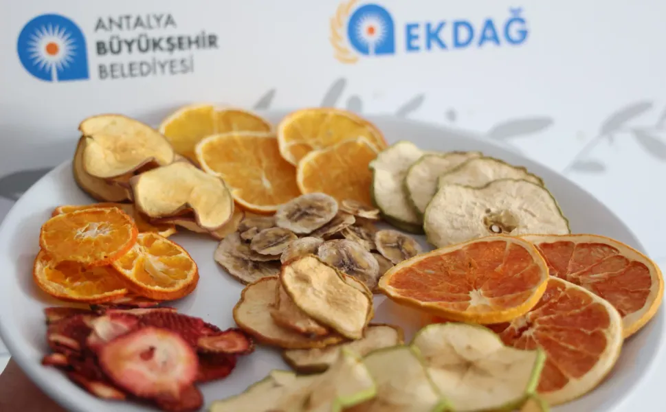 Antalya'da Meyve-Sebze Kurutma Tesisi hizmete girdi