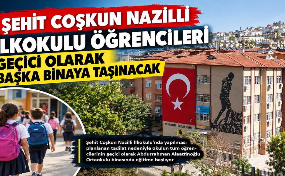 Alanya’da tadilat kararına veli tepkisi: Şehit Coşkun Nazilli İlkokulu taşınıyor