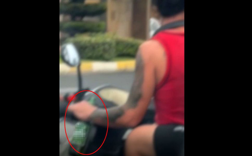 Alkollü motosikletliye 107 bin lira ceza