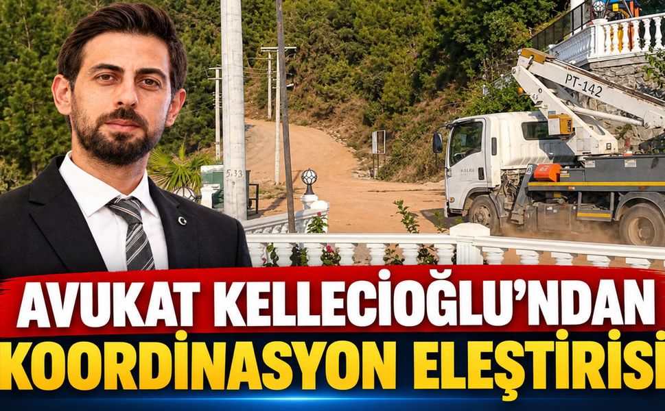 Avukat Kellecioğlu’ndan sert eleştiri: Yeni asfaltlanan yol tekrar kazıldı!