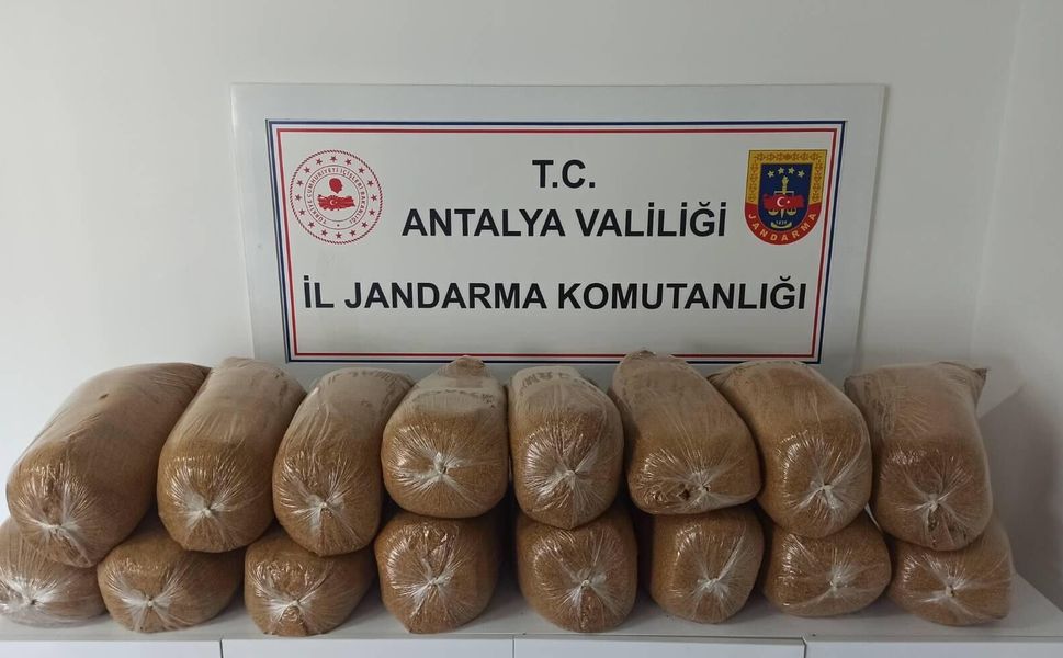 Kaçak tütün operasyonu: Alanya ve Kaş'ta 350 paket sigara ele geçirildi