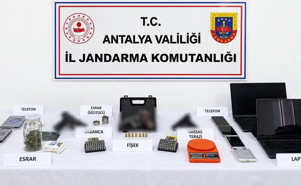 Kumluca'da uyuşturucu operasyonu