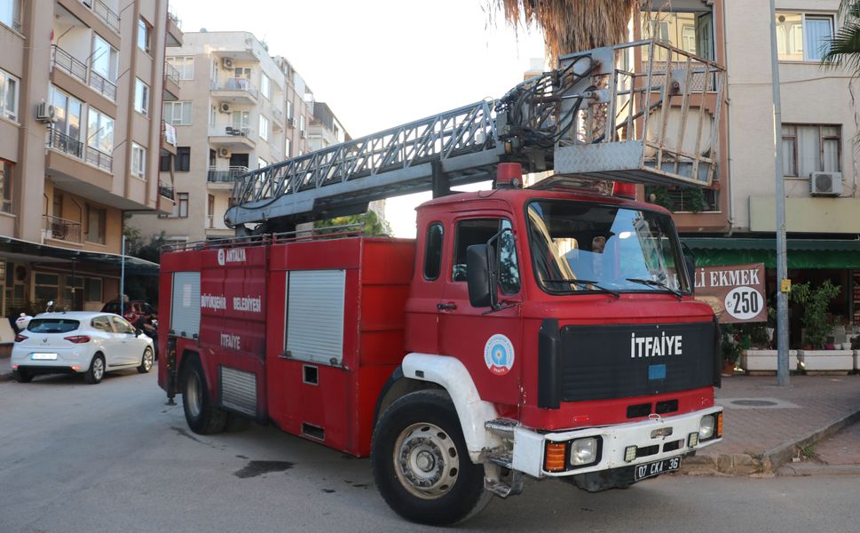 Restoranın bacası yandı