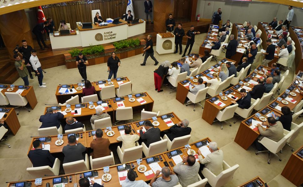 Büyükşehir Meclisi'nde ekim oturumu