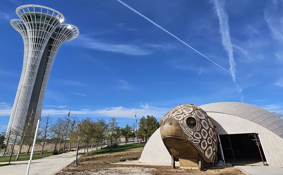 COP31'in maskotu 'caretta caretta' için pavilyon tasarlandı