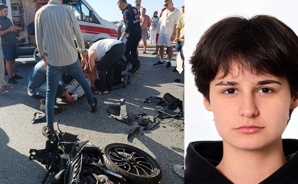 Alanya'da minibüsle motosikletin çarpıştı: Kazada üniversiteli hayatını kaybetti