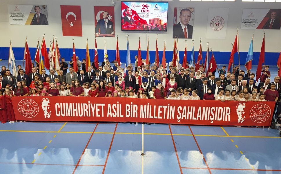 Gazipaşa'da Cumhuriyet Bayramı kutlamaları