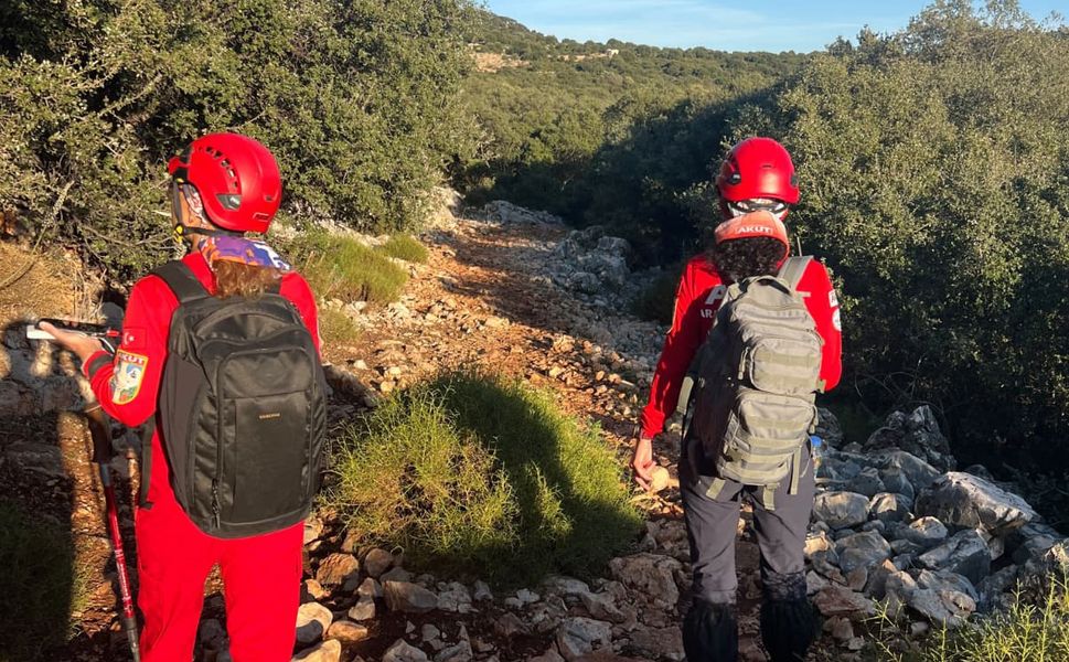 Antalya Likya Yolu'nda kaybolan Alman turistin cansız bedeni bulundu