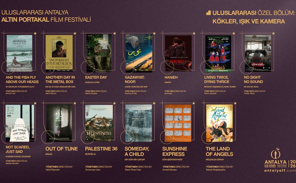 Savaşın ve işgalin gölgesinde üretilen filmler Altın Portakal'da
