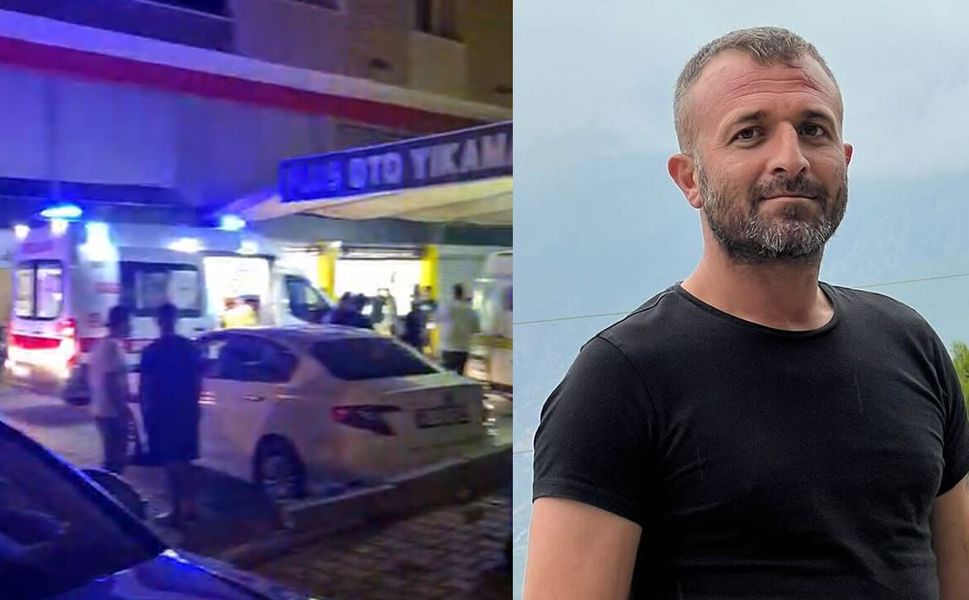 Alanya'da oto yıkama dükkanında silahlı kavga: 1 ölü