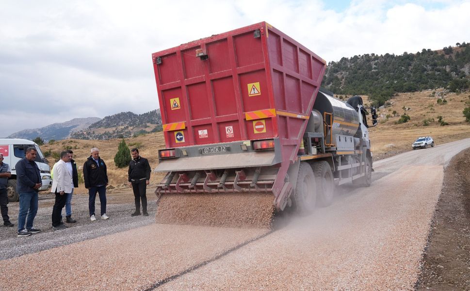 Alanya'nın yaylalarında ulaşım konforu artıyor
