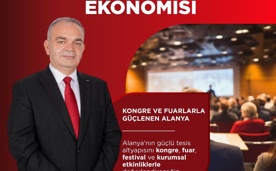 Mustafa Tuna Alanya için kongre ve etkinlik ekonomisi projesini açıkladı