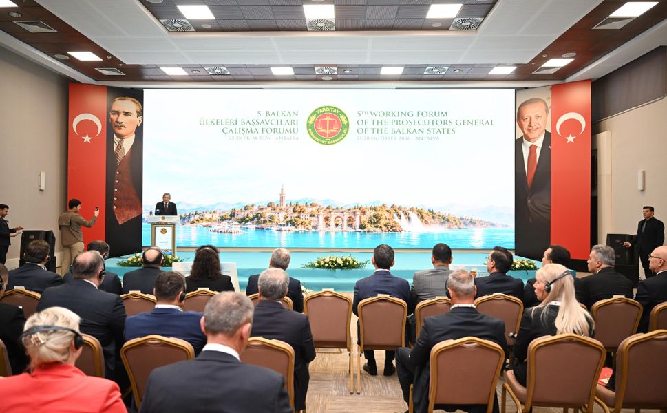 Balkan Ülkeleri Başsavcıları Forumu Antalya’da başladı