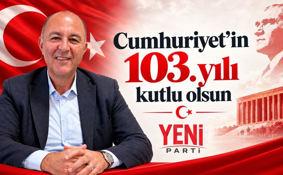 Yeni Parti Alanya Cumhuriyet’in 103. yılını kutladı