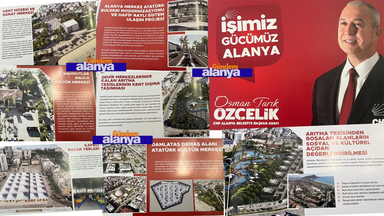 Alanya Belediye Başkanı Özçelik projelerini tamamlayabilecek mi?