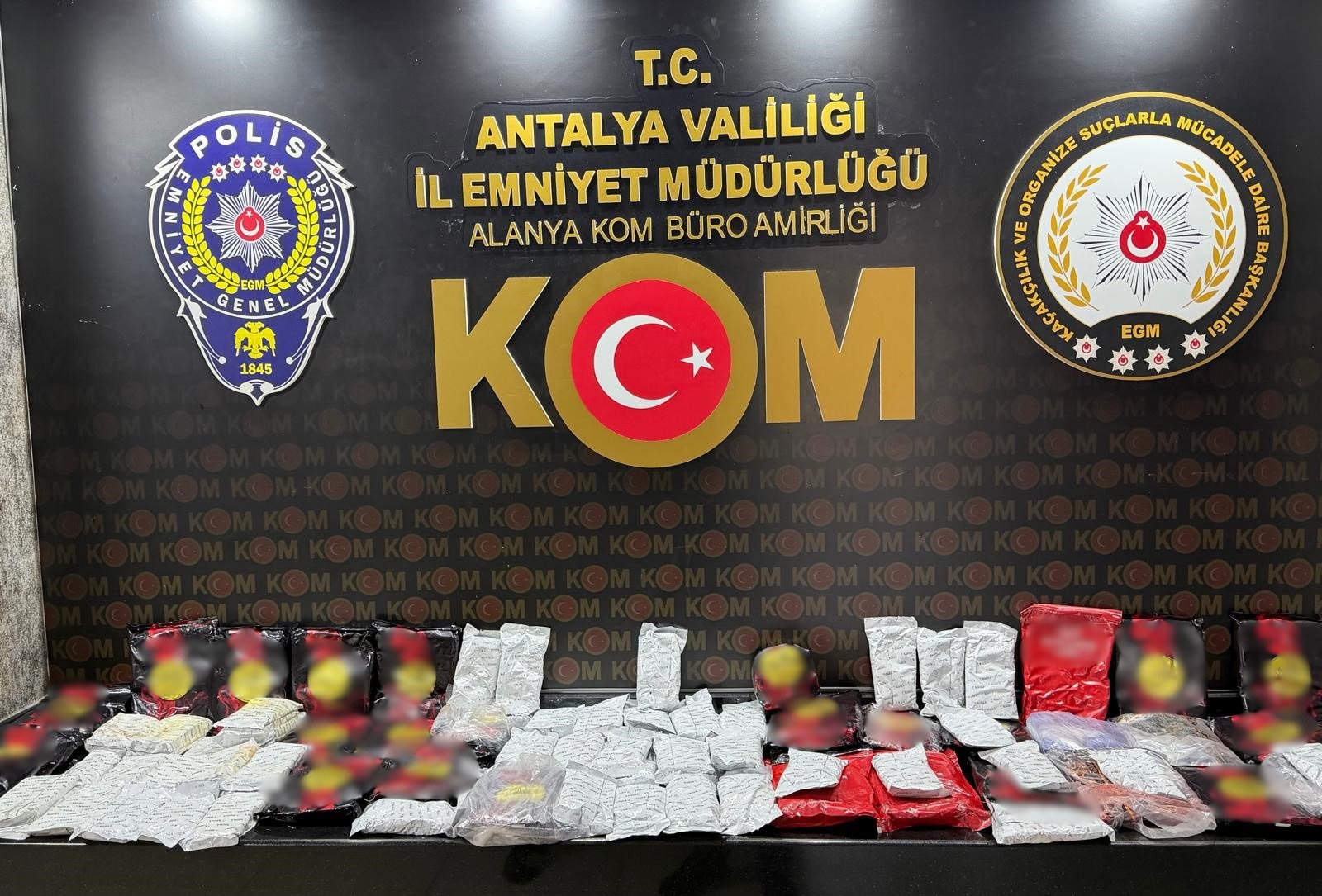 Antalya ve Alanya'da operasyonlar: 18 Şüpheliye adli işlem, 7 tutuklama