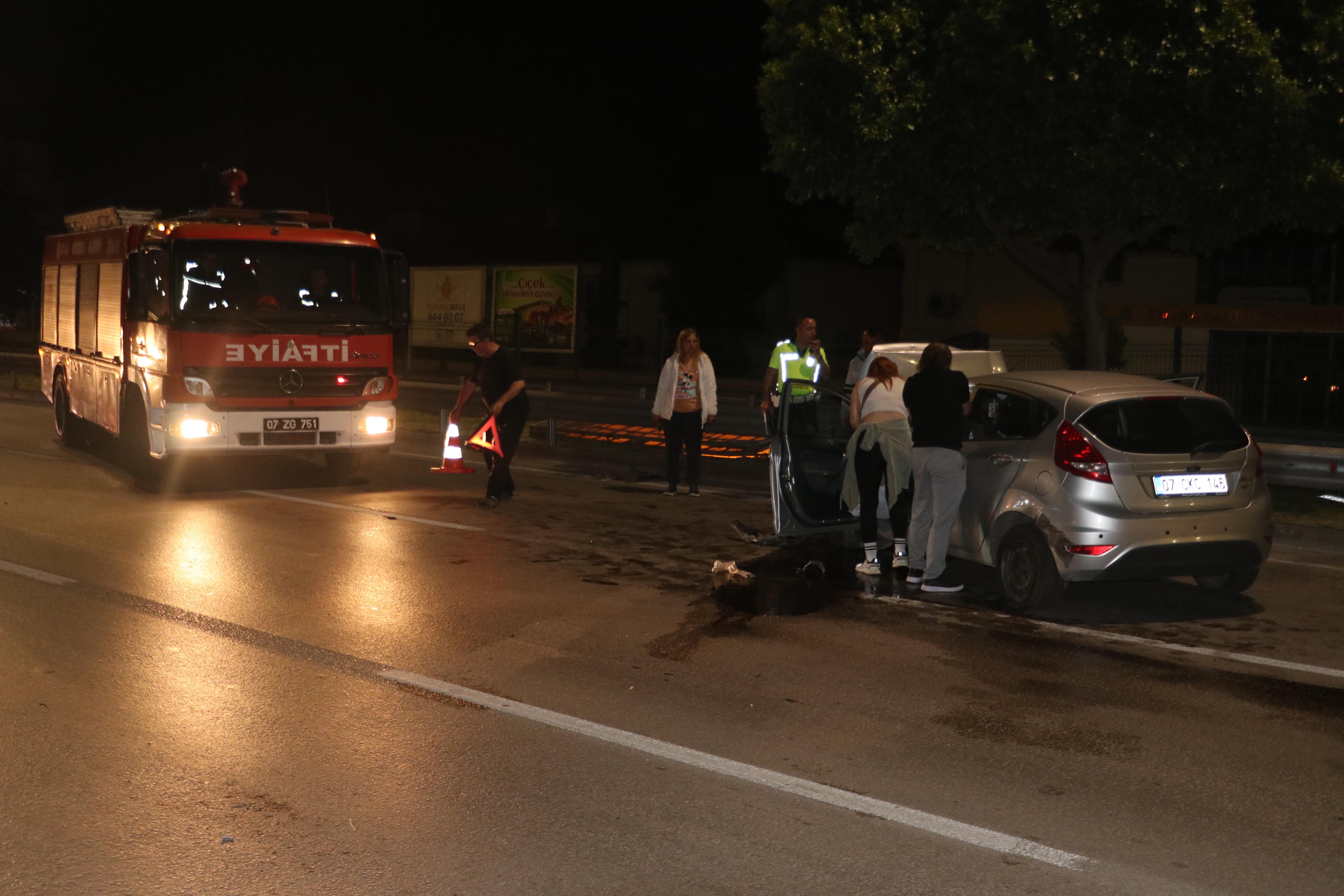 Antalya'da kazaya neden olup kaçtı