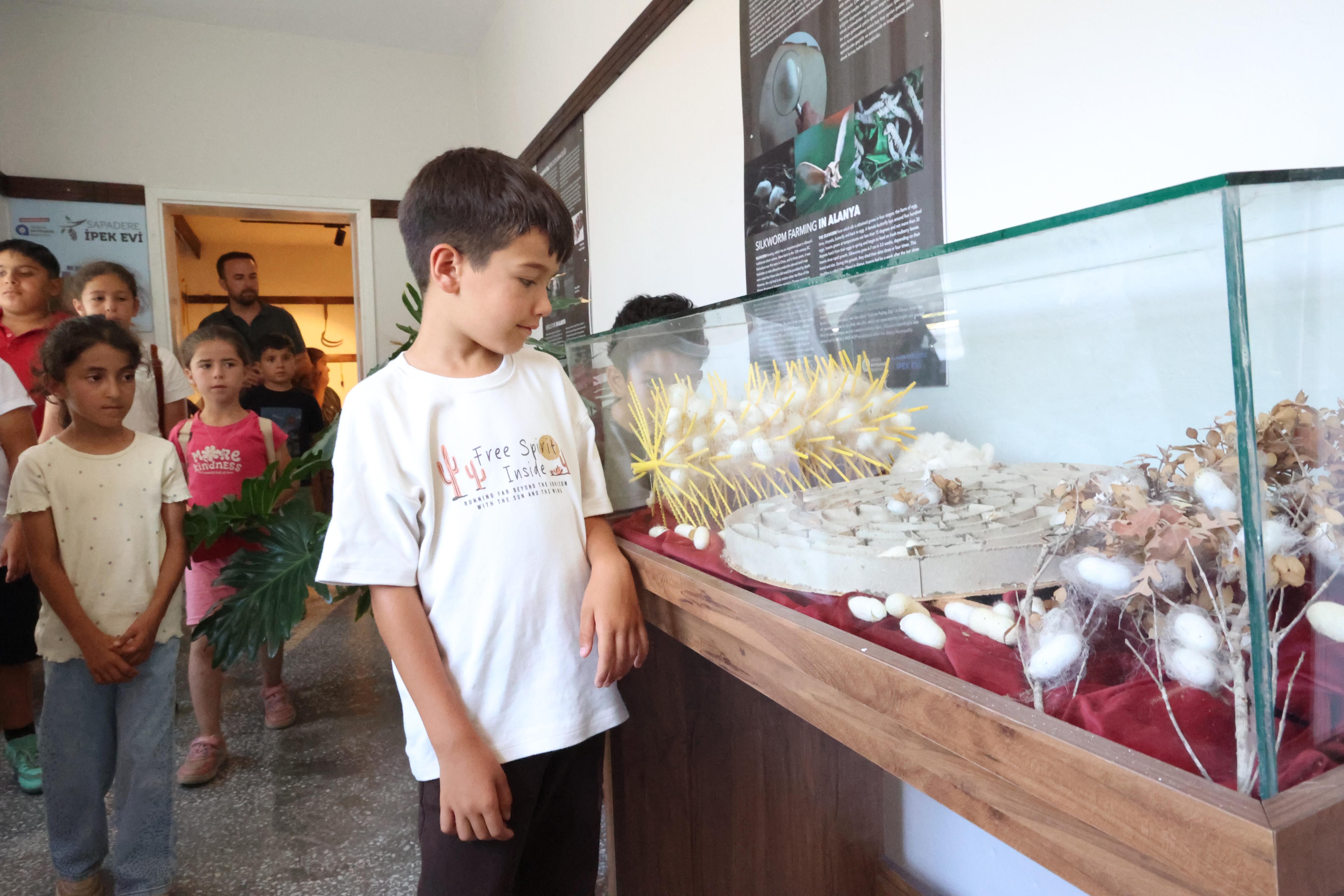 Büyükşehir Alanya Sapadere İpek Evi'ne ziyaretçi akını