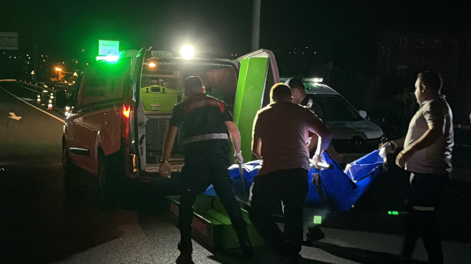 Alanya'da yolcu otobüsün çarptığı yaya hayatını kaybetti