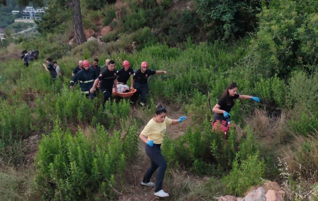Alanya'da ATV uçuruma yuvarlandı: 1 yaralı