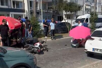 Alanya’da iki motosiklet çarpıştı: Yaralılar var