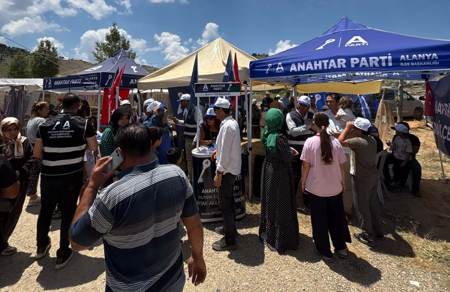 Anahtar Parti Alanya, Tokar Yayla Şenlikleri’nde Vatandaşlarla Buluştu1