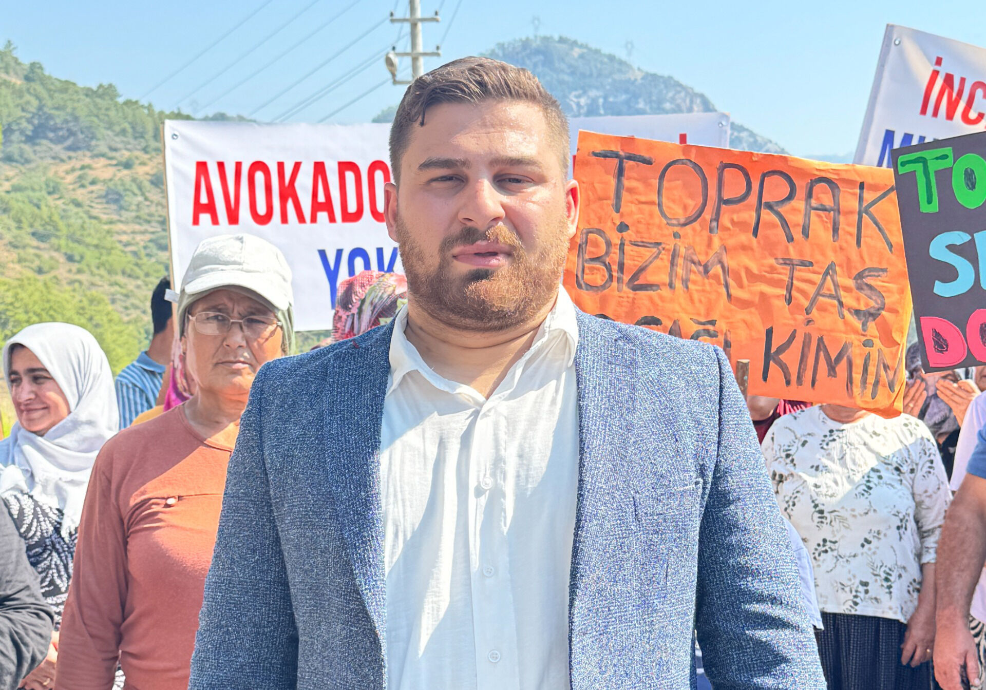 Gazipaşa'da Kalker Ocağı Projesine Halktan Sert Tepki1