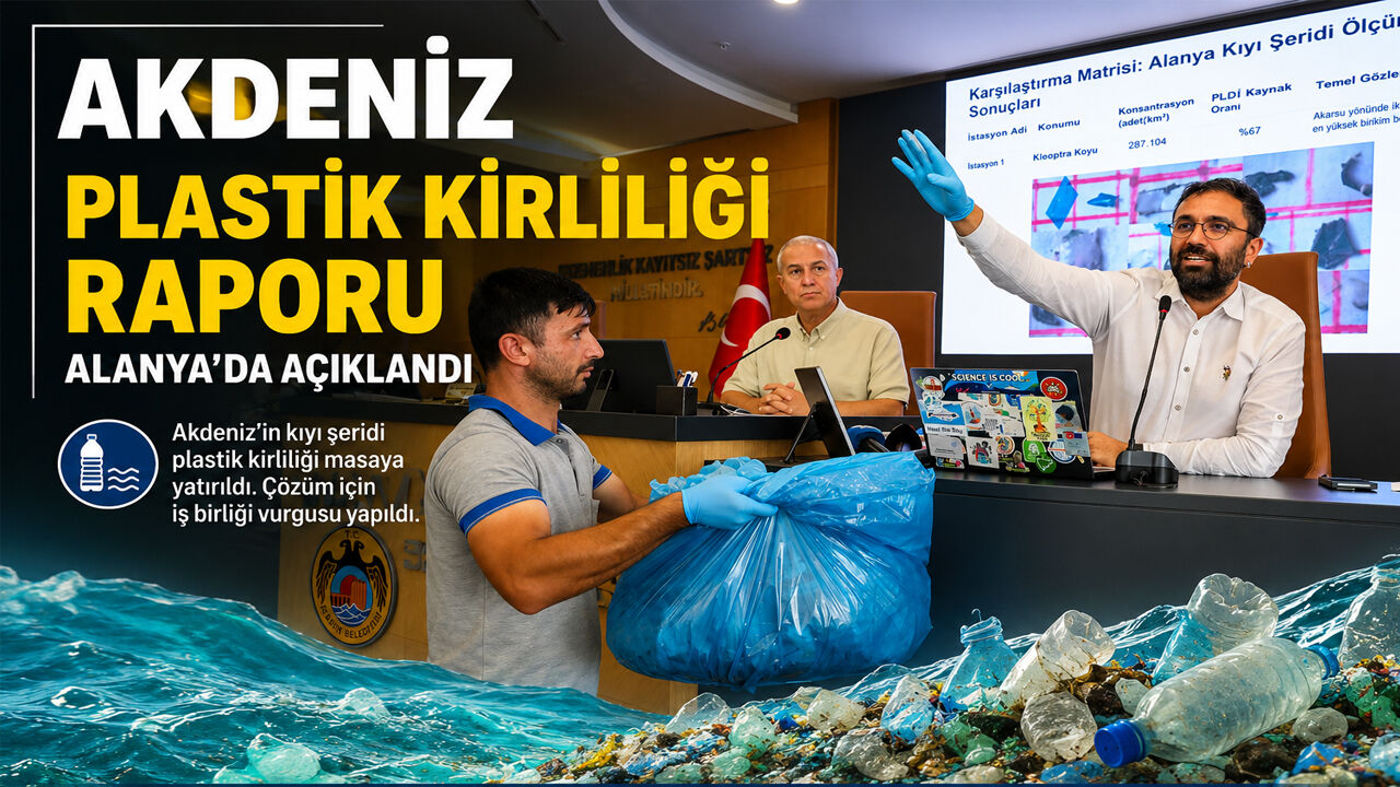 Akdeniz’de plastik alarmı: Alanya'dan acil durum ilan edilmeli çağrısı