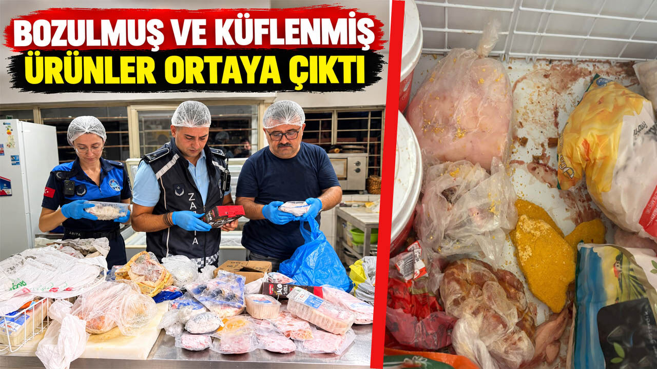Alanya’da iki işletme gıda denetiminde mühürlendi